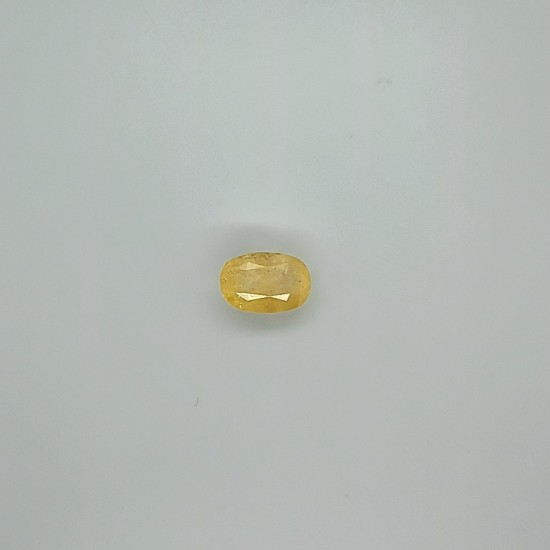 Yellow Sapphire (Pukhraj) 5.88 Ct Best quality